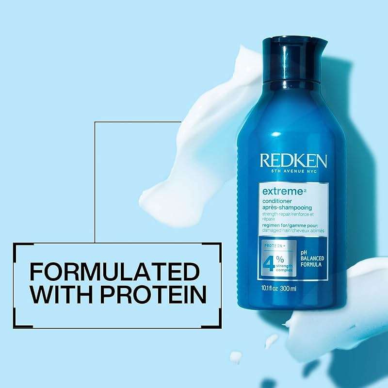 Redken Extreme Conditioner For Damaged Hair - Strengthen & Protect Damaged Hair, Infused With Proteins - Image 5