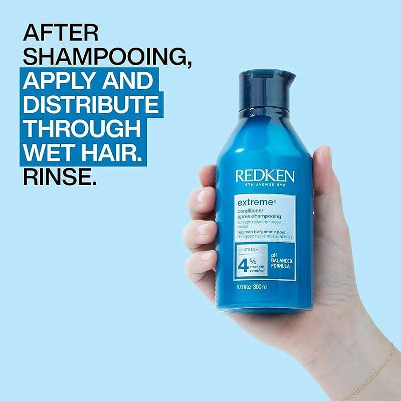 Redken Extreme Conditioner For Damaged Hair - Strengthen & Protect Damaged Hair, Infused With Proteins - Image 6