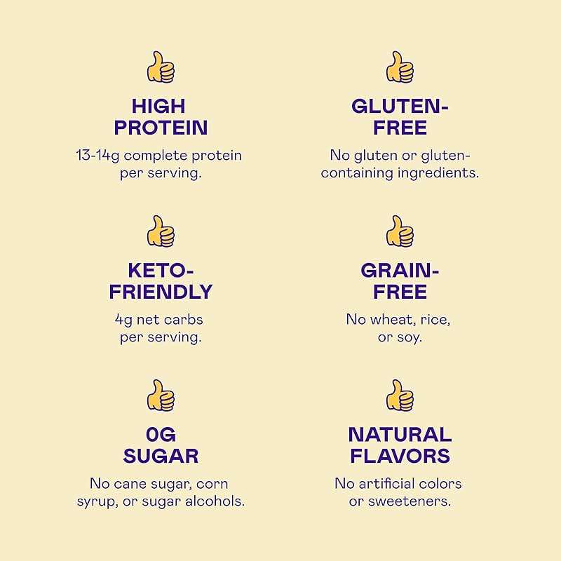 Magic Spoon Cereal - High Protein Cereals - Sugar Free Snacks & Breakfast Food - Grain & Gluten Free Cereal - Low Carb & Keto Friendly - 4 Pack Variety: Fruity, Cocoa, Classic Marshmallow, Peanut Butter - Image 8