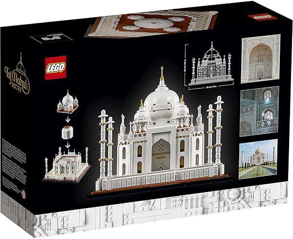 LEGO Architecture Taj Mahal 21056 Building Set - Landmarks Collection, Display Model, Collectible Home Décor Gift Idea and Model Kits for Adults and Architects to Build - Image 8