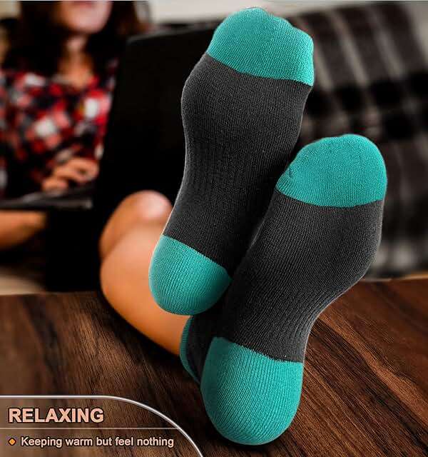 BULLIANT Socks For Women 6Pairs-Womens Athletic Ankle Socks No Show Cushioned for Walking Running-Compression Arch Support - Image 9