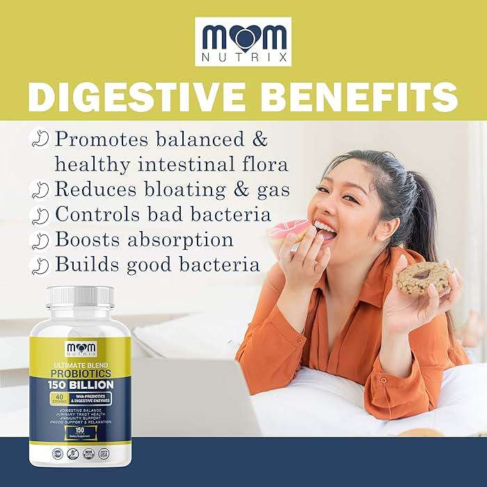 Probiotics 150 Billion CFU - 40 Strain Probiotics for Women, Men and Adults - Shelf Stable Probiotic with Organic Prebiotic - Acidophilus Probiotic - 150 Capsules - Made in USA - Image 3