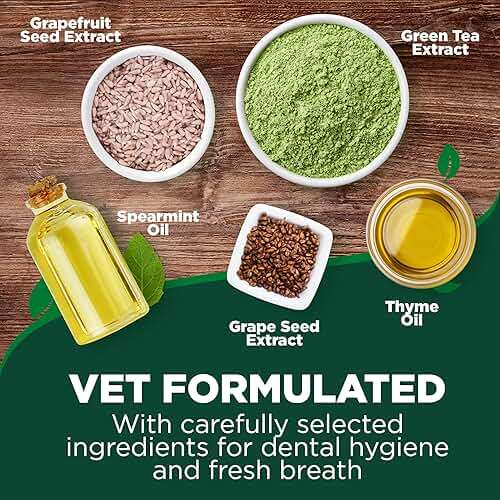 Vet's Best Finger Dental Wipes for Dogs and Cats – Oral Care Wipes for Teeth Cleaning, Fresh Breath, and Tartar Control – Gentle Finger Pads for Pet Dental Hygiene and Plaque Removal – 50 Count - Image 3