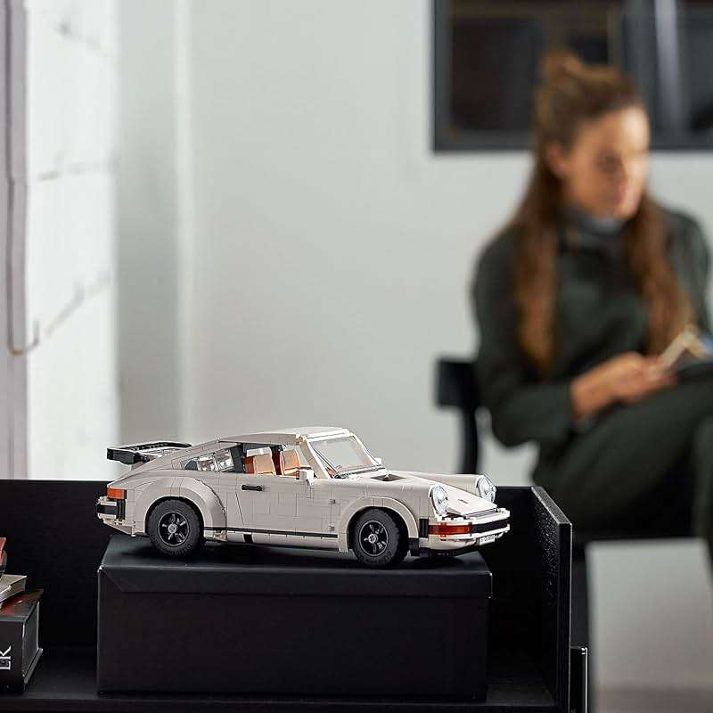 LEGO Icons Porsche 911 10295 Building Set, Collectible Turbo Targa, 2in1 Porsche Race Car Model Kit for Adults and Teens to Build, Gift Idea - Image 2