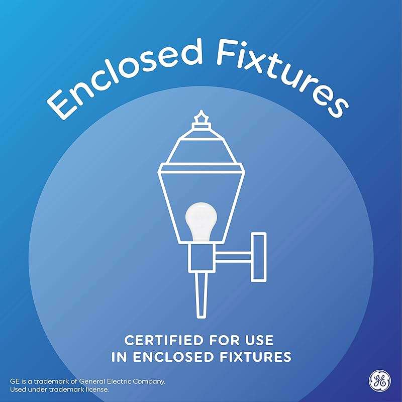 GE LED+ A19 Dusk to Dawn LED Light Bulb, Automatic On/Off Outdoor Security Light, Daylight (2 Pack) - Image 10