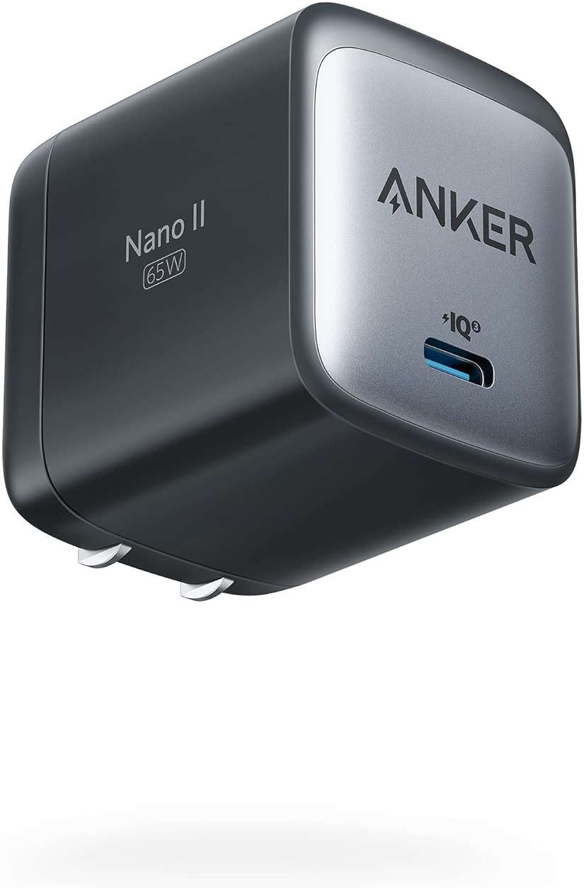 Anker Nano USB C Charger,65W GaN II PPS Fast Compact Foldable Charger for MacBook Pro, Galaxy, Dell, iPhone 17/16, iPad Pro, and More - Image 1