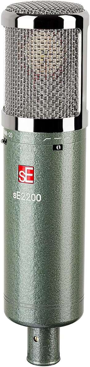 SE ELECTRONICS - 2200 Large Diaphragm Condenser Microphone - Vintage Edition - Image 2