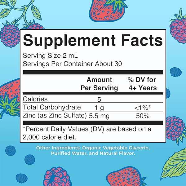 MaryRuth Organics Zinc Supplement for Immune Support, Immune Support Supplement for Kids, Ages 4-13, Zinc Sulfate, Vegan, USDA Organic, Glycerin Based, 2 Fl Oz - Image 2