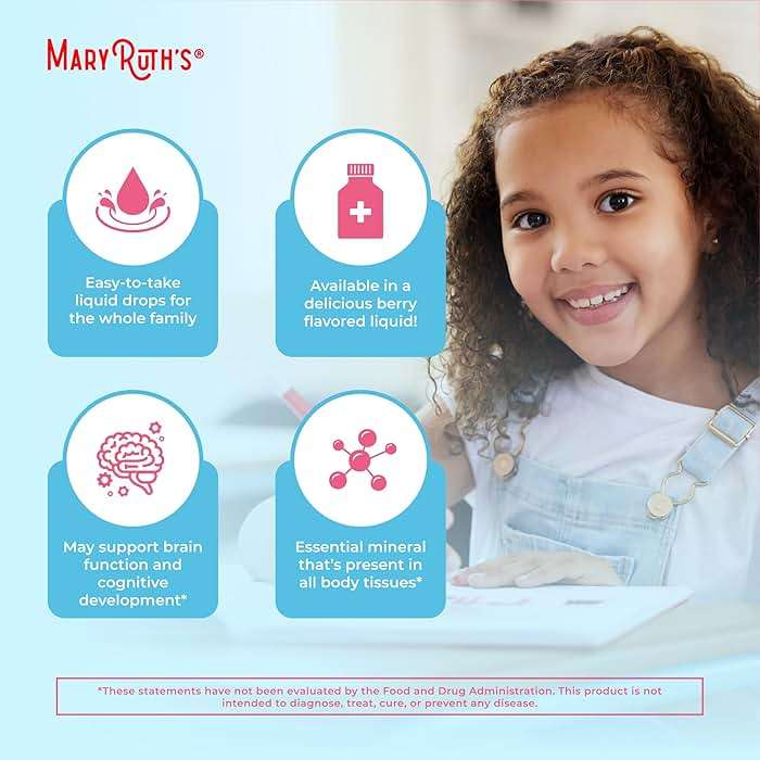 MaryRuth Organics Zinc Supplement for Immune Support, Immune Support Supplement for Kids, Ages 4-13, Zinc Sulfate, Vegan, USDA Organic, Glycerin Based, 2 Fl Oz - Image 6