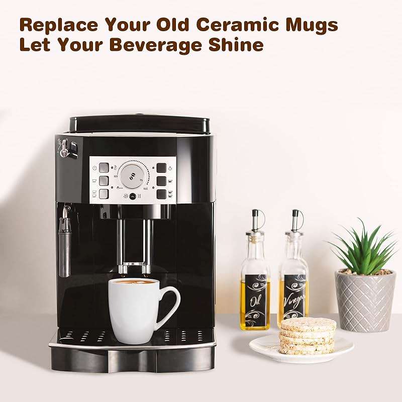 Urbanstrive 16 oz Large Coffee Mug with Handle Tea Cup Novelty Coffee Cup Idea Gift for Men Women Office Work, White (White) - Image 6
