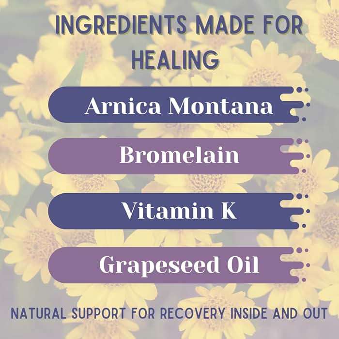 BruiseMD Topical Gel for Bruising and Swelling, 20% Arnica, Bromelain, 2% Vitamin K, 20g (0.7 fl oz) – Advanced Concentrated Bruise Treatment Formula - Image 3