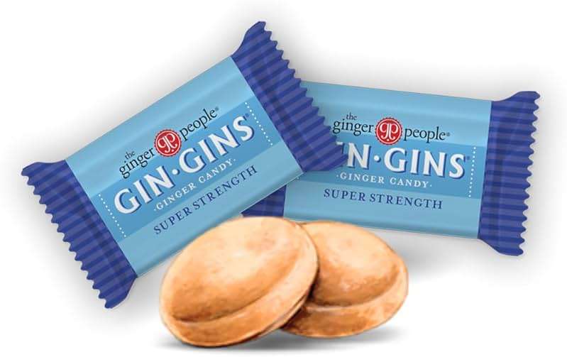 GIN GINS Super Strength – Natural Ginger Candy by The Ginger People – Individually Wrapped Healthy Candy – Super Strength Flavor – Large 1 lb Bag (16oz) – Pack of 12 - Image 6