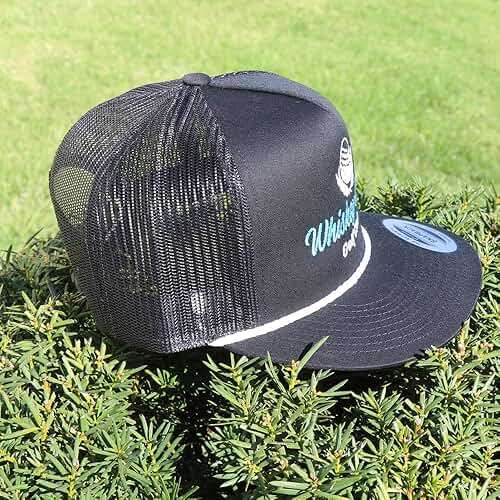 WHISKEY BENT HAT CO. Whiskey Creek Golf Club Adjustable Snapback Golf Hat w/Rope - Image 3