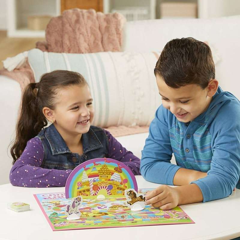 Hasbro Gaming Candy Land Unicorn Edition Preschool Board Game | Back to School Gifts for Kids | Classroom Toys | Ages 3+ (Amazon Exclusive) - Image 7