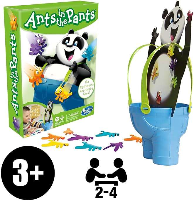 Hasbro Gaming Ants in The Pants Preschool Game for Kids Ages 3+, Fun Board Game for 2-4 Players, Easter Gifts for Boys and Girls (Amazon Exclusive) - Image 4