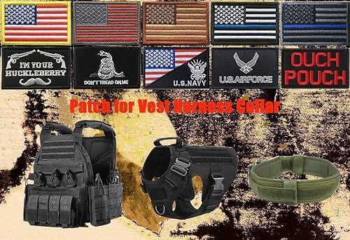 Zcketo 3 Pack Ouch Pouch Tactical Patch Set Military Uniform Emblem Patches Hook & Loop Interesting Positive Badge Patches - Image 5