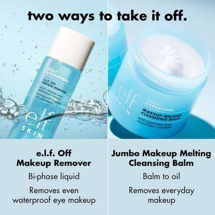 e.l.f., Skin Holy Hydration! Makeup Melting Cleansing Balm, Face Cleanser and Makeup Remover, Infused with Hyaluronic Acid to Hydrate Skin - Image 6
