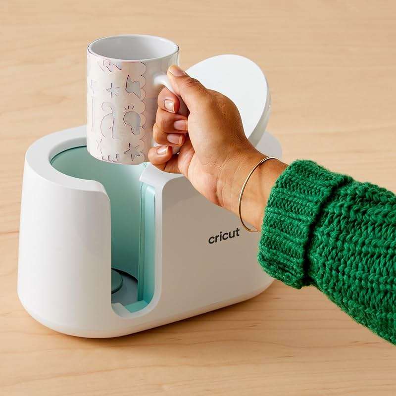 Cricut Mug Press Ceramic Mug Blank 15oz 2/Pkg-White - Image 7