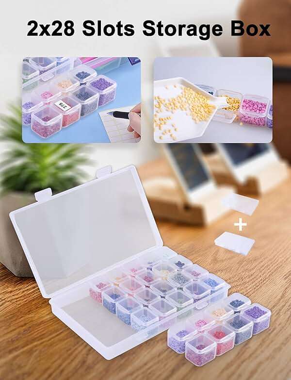 Ratukall 183PCS A4 Diamond Painting Light Pad Kit, Light Board for Diamond Painting Accessories, Tracing Light Box with 5D Painting Tools Set for Full Drill & Partial Drill Art - Image 6