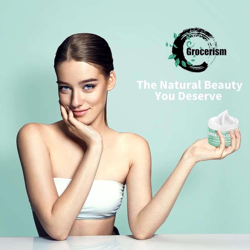 Grocerism Urea Cream 40 Percent For Feet Plus 2% Salicylic Acid 5.29 oz || Foot Cream and Hand Cream Maximum Strength with Hyaluronic Acid,Tea Tree,and Aloe Vera For Deep Moisturizes,Callus Remover - Image 7