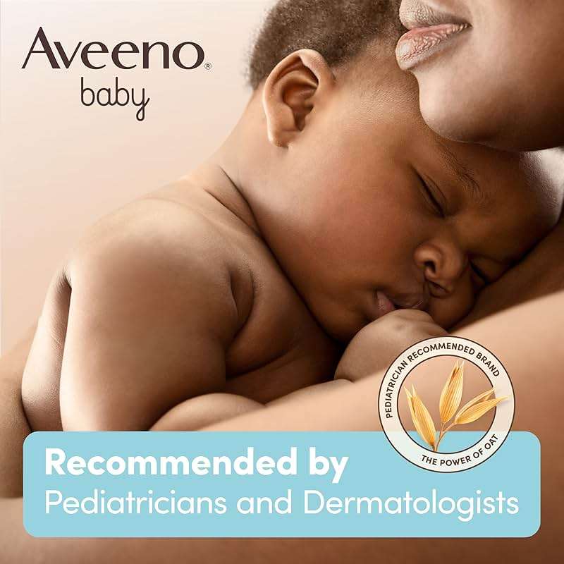 Aveeno Baby Cleansing Therapy Moisturizing Baby Body Wash with Natural Oatmeal & ProVitamin B5, Gentle Tear-Free Baby Bath Wash for Sensitive & Eczema-Prone Skin, Hypoallergenic, 8 oz - Image 3