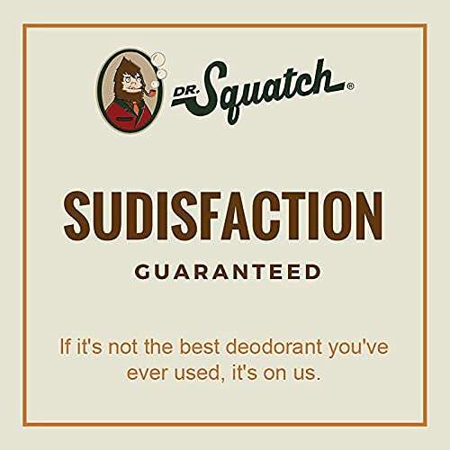 Dr. Squatch Natural Deodorant for Men – Odor-Squatching Men's Deodorant Aluminum Free - Alpine Sage 2.65 oz (1 Pack) - Image 3