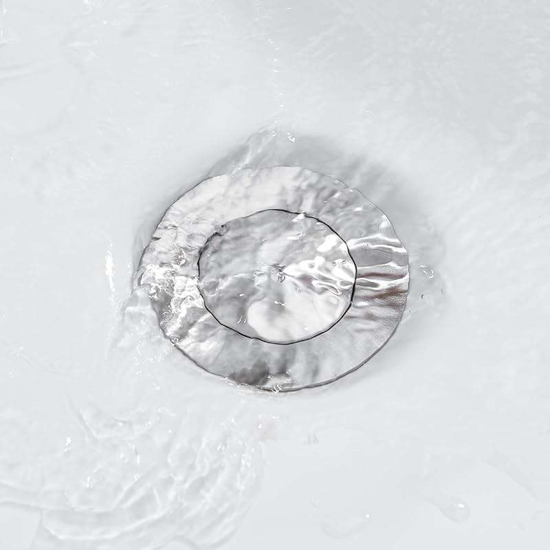 Pop up Sink Drain Stopper for Bathroom Vessel Vanity Sink Art Basin Brushed Nickel, Small Cap with Overflow, Metal Pop up Drain Strainer with Detachable Basket Stopper - Image 9