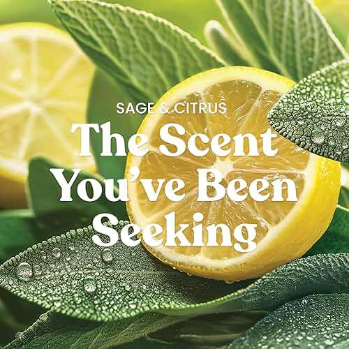 Yankee Candle Large Tumbler Scented Candle with up to 80 Hour Burn Time, Premium Plant Wax Blend for Consistent Burn, 20 oz Tumbler Candle with Room Filling Fragrance, Sage & Citrus - Image 4