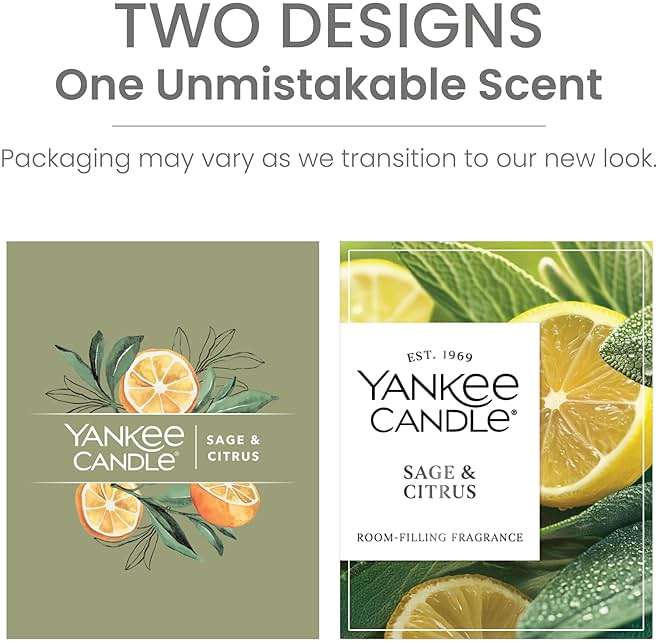 Yankee Candle Large Tumbler Scented Candle with up to 80 Hour Burn Time, Premium Plant Wax Blend for Consistent Burn, 20 oz Tumbler Candle with Room Filling Fragrance, Sage & Citrus - Image 9