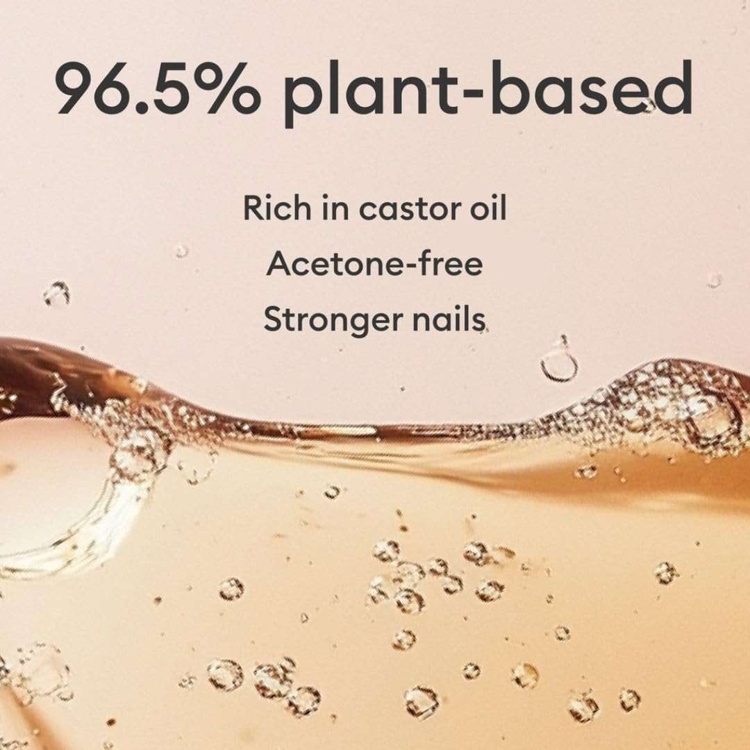 Manucurist - Green Flash Gel Nail Polish Remover - Effective Plant-Based - Acetone-Free - Floral Scent - 3.38 fl oz - Image 4