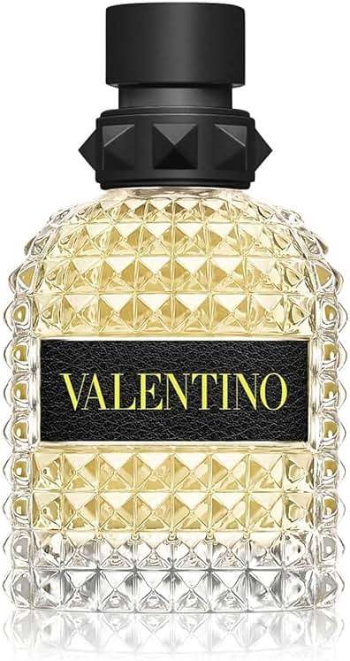 Valentino Uomo Born in Roma Yellow Dream Eau De Toilette Spray for Men, 1.7 Ounce | Uomo - Image 1