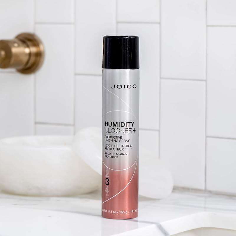 Joico Humidity Blocker+ Protective Finishing Spray | For Most Hair Types | Protect Against Heat, Humidity, & Pollution | Boost Shine | Eliminate Static | Reduce Frizz | Paraben & Sulfate Free - Image 4