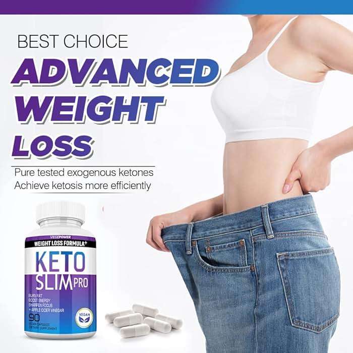 VEGEPOWER Keto Weight Loss Pills - Fat Burner for Women and Men with Apple Cider Vinegar - Natural Appetite Suppressant, Weight Management & Metabolism Booster - 180 Keto ACV Capsules - Image 2