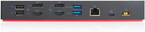 Lenovo ThinkPad Hybrid USB-C Dock US (40AF0135US) with USB Type-A Adapter + ZoomSpeed HDMI Cable (with Ethernet) + Starter Bundle - Image 3