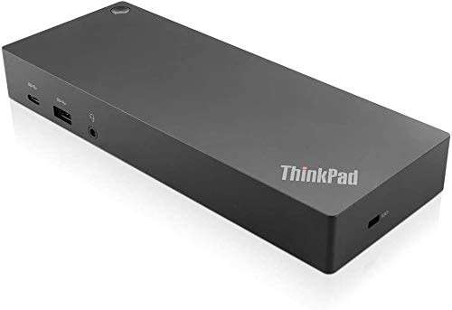 Lenovo ThinkPad Hybrid USB-C Dock US (40AF0135US) with USB Type-A Adapter + ZoomSpeed HDMI Cable (with Ethernet) + Starter Bundle - Image 4