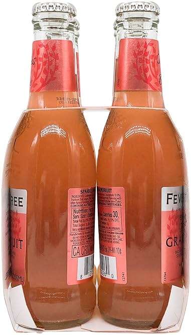 FEVER-TREE Sparkling Pink Grapefruit Mixer, 6.8 Fl Oz (Pack of 4) - Image 6