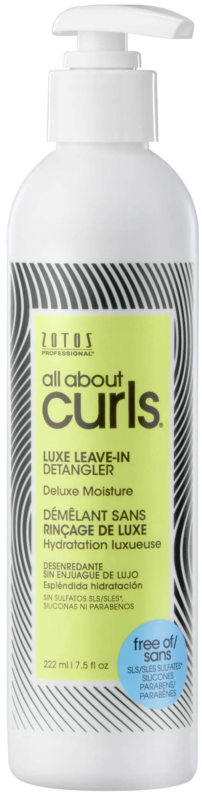 ALL ABOUT CURLS Luxe Leave-In Detangler | For Curly Hair Styling | Detangle, Moisturize, De-Frizz | Reduce Frizz & Softens | Deluxe Moisture | Vegan & Cruelty Free | Sulfate & Paraben Free - Image 1