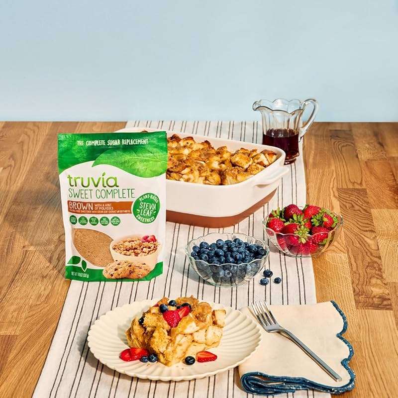 Truvia Sweet Complete Brown Calorie-Free Sweetener with the Stevia Leaf, 14 oz Bag (Pack of 1) - Image 5