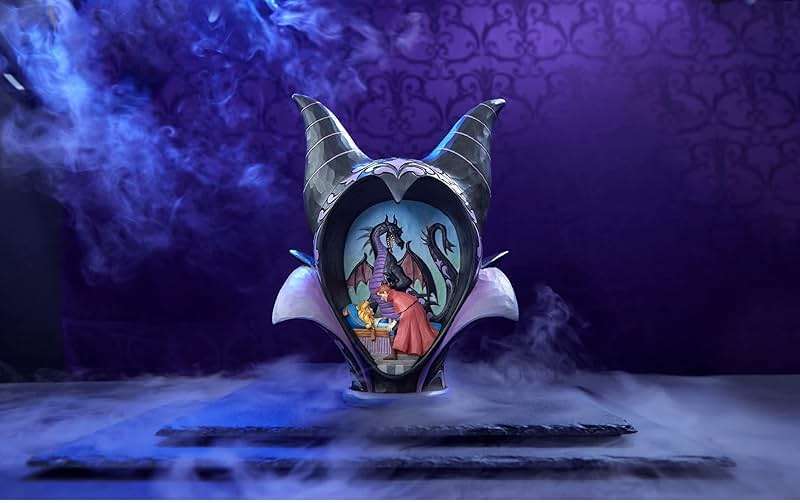 Enesco Disney Traditions by Jim Shore Sleeping Beauty Maleficent Headdress Scene Figurine, 10.25 Inch, Multicolor - Image 2