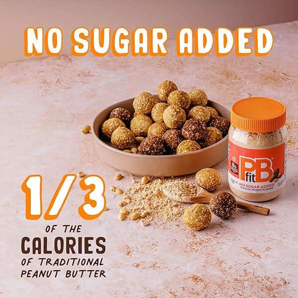 PBfit 7 Ounce No Sugar Added Peanut Butter Powder, Powdered Peanut Butter Spread from Real Roasted Peanuts, 8g Protein, Made with Allulose and Monk Fruit (Pack of 1) - Image 5