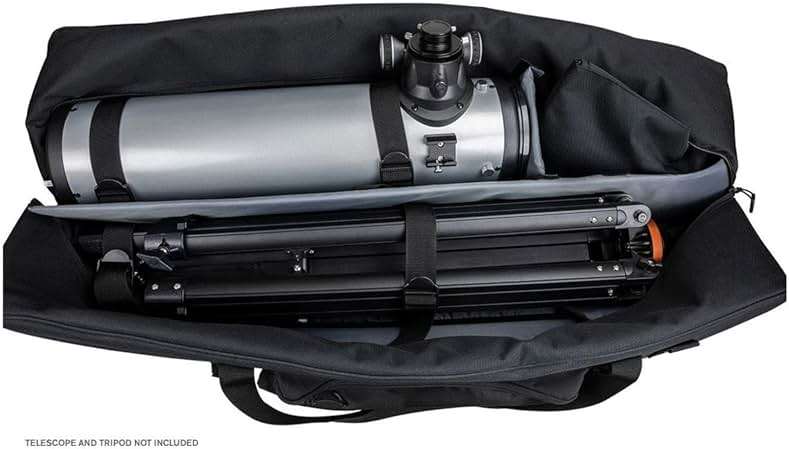 Celestron 94025 40” Full Kit Telescope Bag – Storage & Carry Case for Telescope, Mount, Tripod and Accessories with Configurable Padded Internal Walls and Bonus Accessory Bag, Black - Image 5