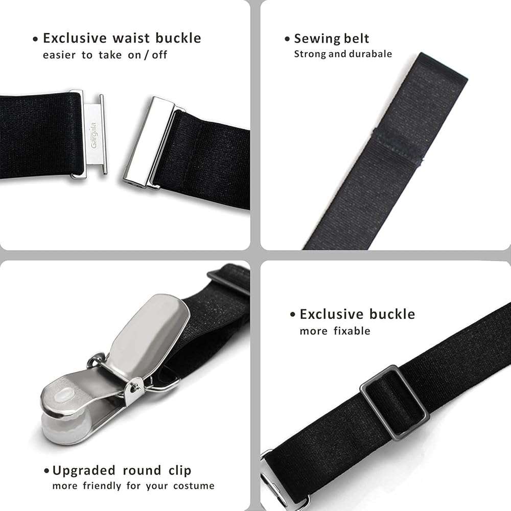 GARGALA Garter belt for Women Simplicity Sexy Socks Suspender for Thigh High Stockings with 4/6 Metal Clips - Image 5