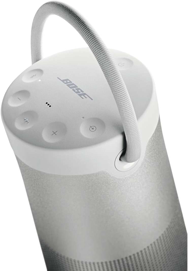 Bose SoundLink Revolve+ (Series II) Bluetooth Speaker, Portable Speaker with Microphone, Wireless and Water Resistant with 360 Degree Sound, Long Lasting Battery and Handle, Silver - Image 4