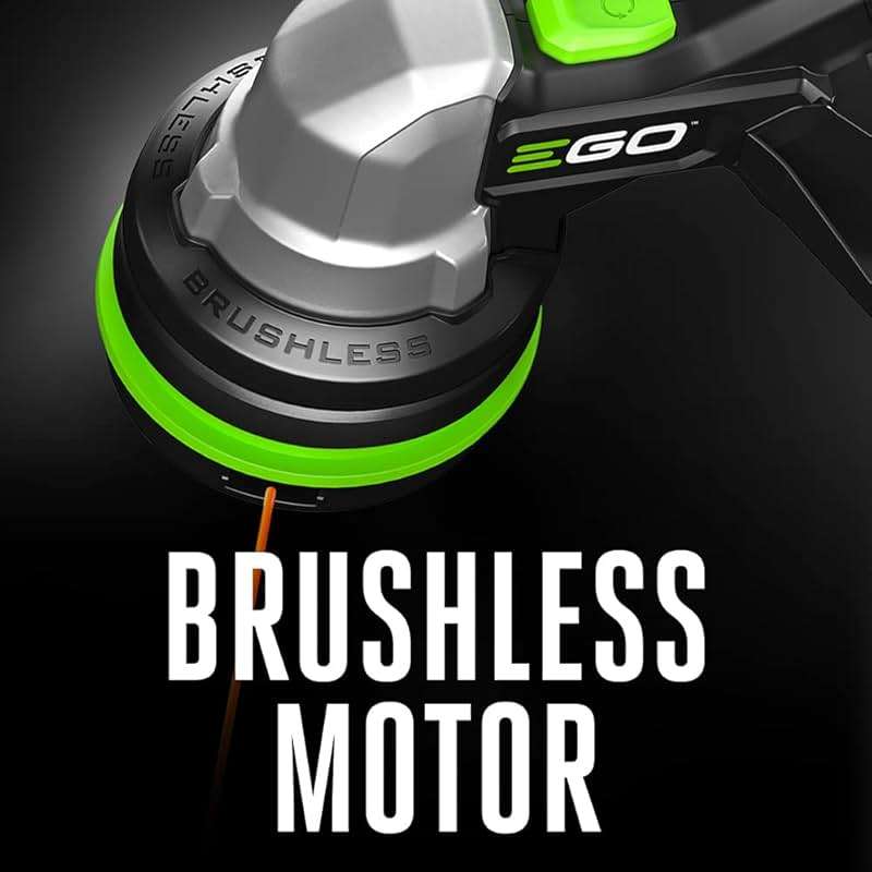 EGO Power+ String Trimmer, Battery Powered, 15" Trimmer for Weeds and Grass with POWERLOAD, Telescopic Aluminum Shaft, Includes 56V 2.5Ah Battery and Charger - ST1511T - Image 6