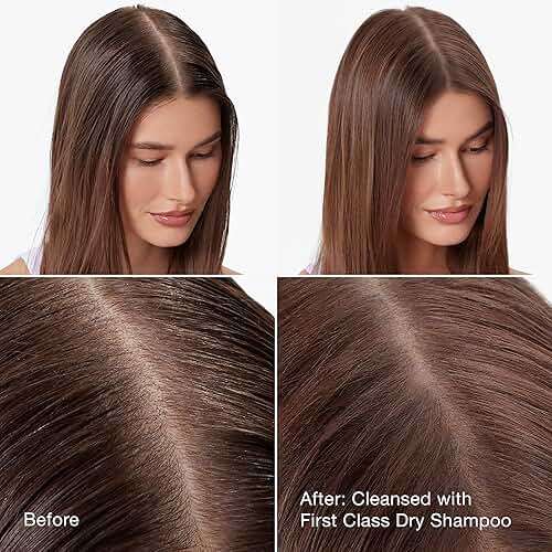 IGK First Class Charcoal Detox Dry Shampoo, Volumizing Spray for Oily Hair, Absorbs Oil + Odor, Invisible Finish with No White Residue on All Hair Colors, Talc-Free + Vegan, 6.3 Fl Oz - Image 5