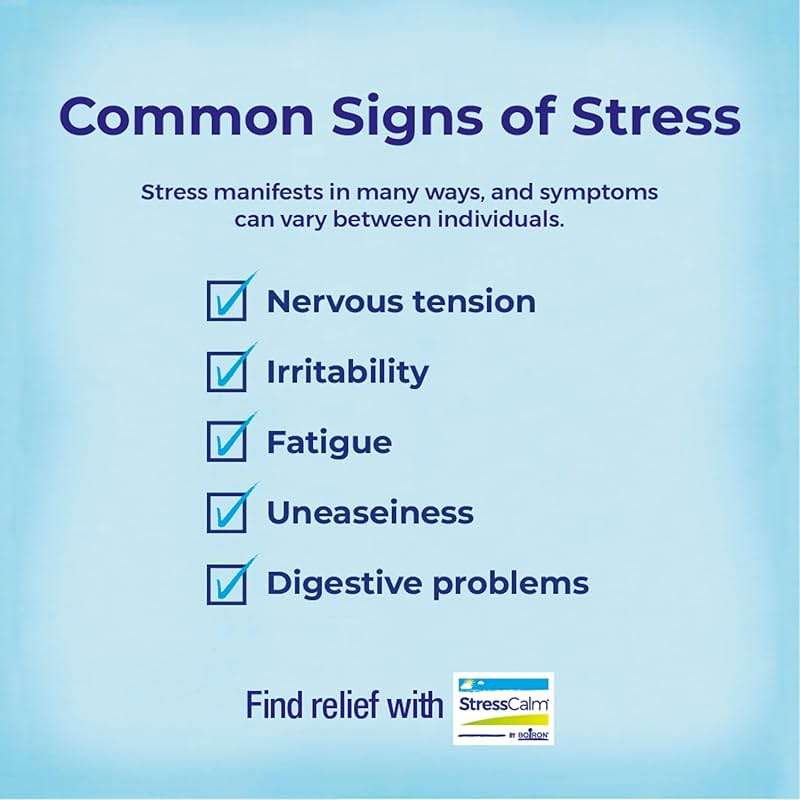 Boiron StressCalm Tablets for Relief of Stress, Anxiousness, Nervousness, Irritability, and Fatigue - 60 Count - Image 5