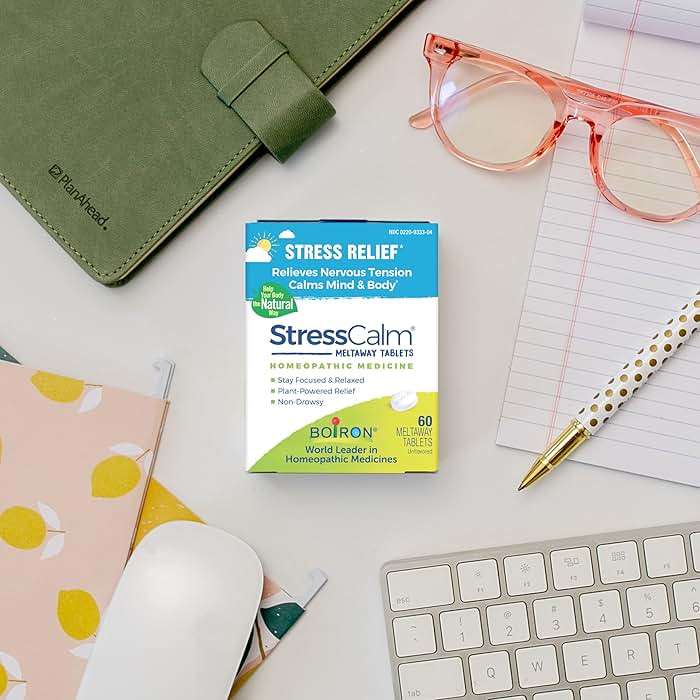 Boiron StressCalm Tablets for Relief of Stress, Anxiousness, Nervousness, Irritability, and Fatigue - 60 Count - Image 6