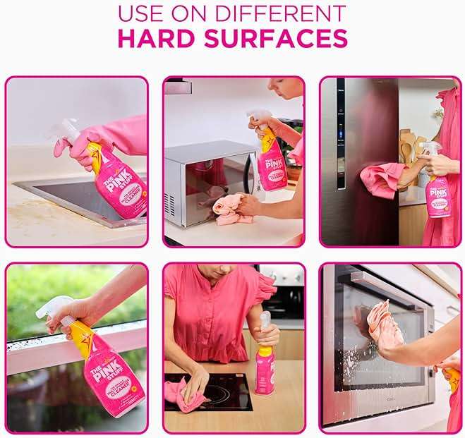 Stardrops - The Pink Stuff - The Miracle Multi-Purpose Cleaning Spray 750ml 3-Pack Bundle (3 Multi-Purpose Spray) - Image 4