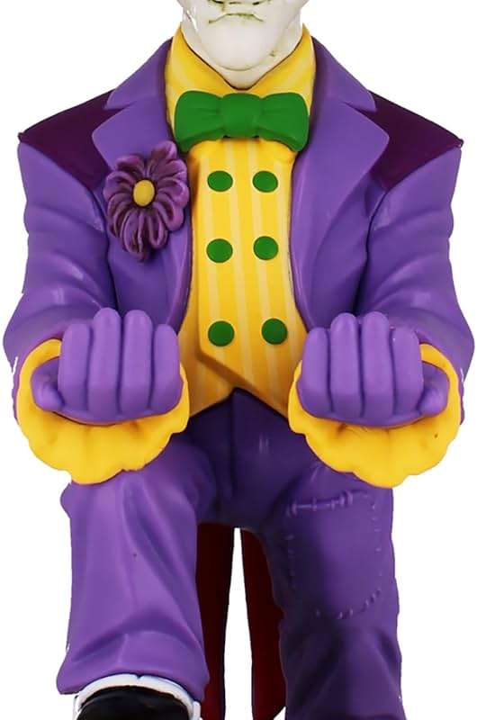 Exquisite Gaming: Warner Bros: Joker - Original Mobile Phone & Gaming Controller Holder, Device Stand, Cable Guys, Licensed Figure, Small - Image 11