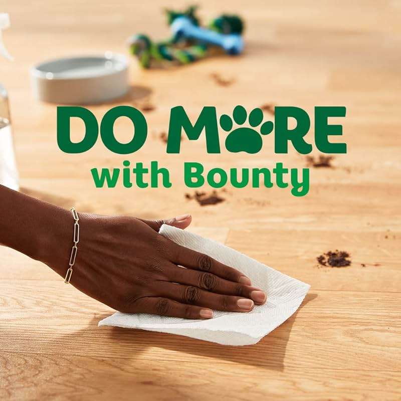Bounty Full Sheet Paper Towels, White, 6 Double Rolls = 12 Regular Rolls - Image 9